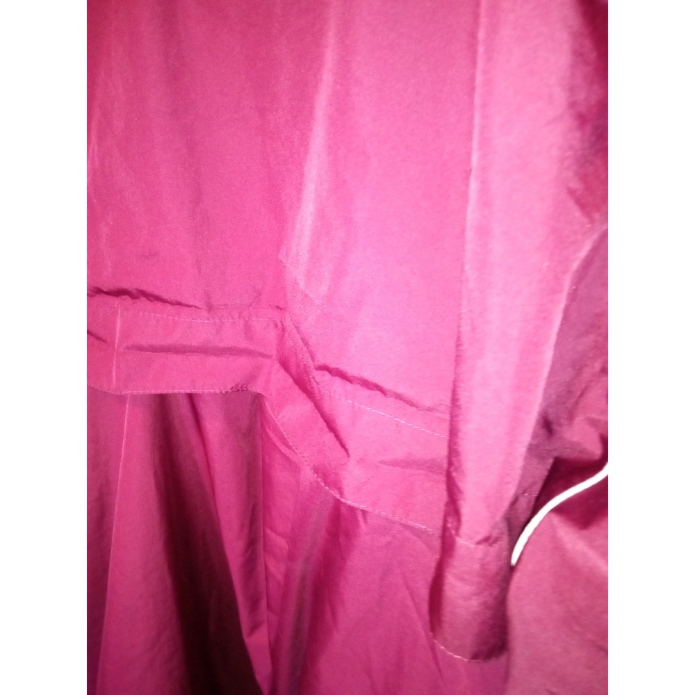 Augusta Sports Wear Pullover Windbreak Pockets Fishing Shirt Vinyl Burgundy 3XL - Picture 9 of 14